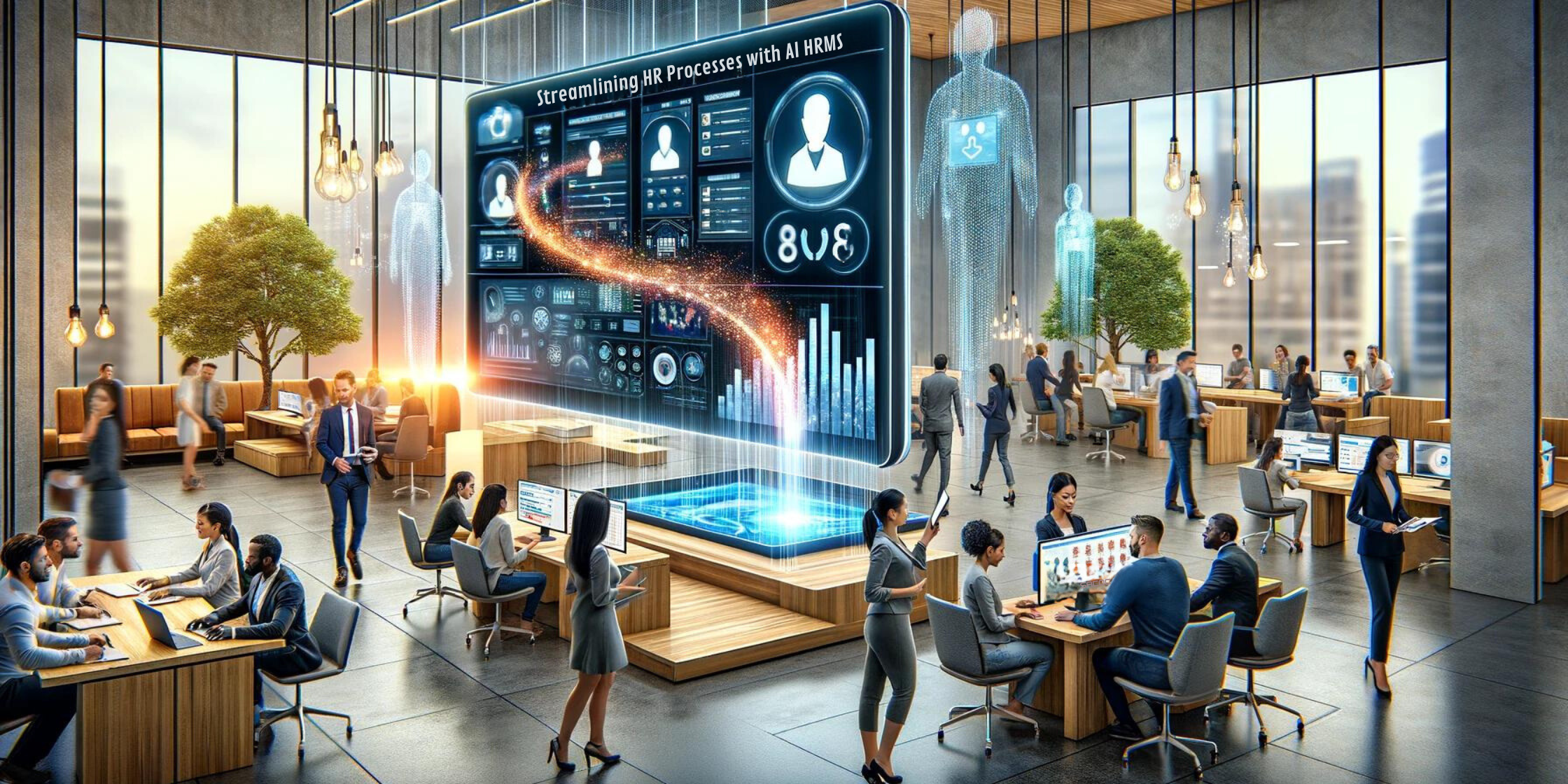 Streamlining HR Processes with AI HRMS