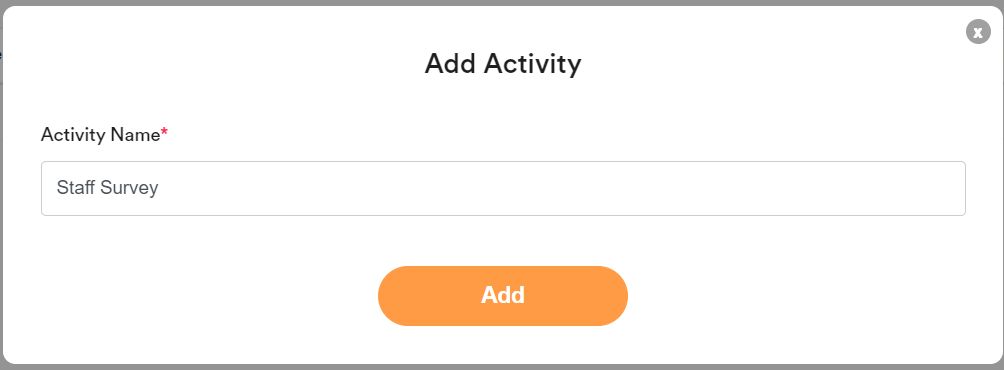 Activity Setup (Admin) 2