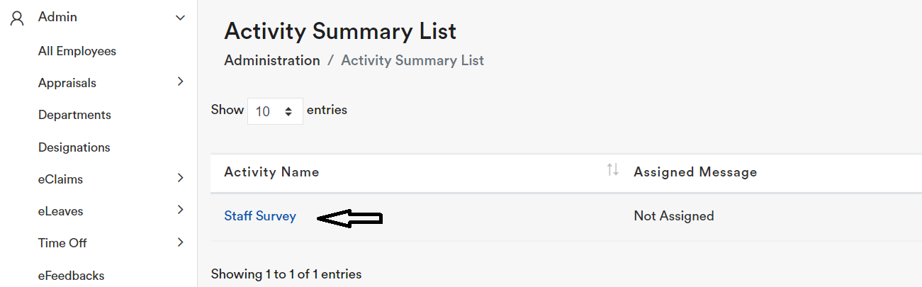 Activity Setup (Admin) 3