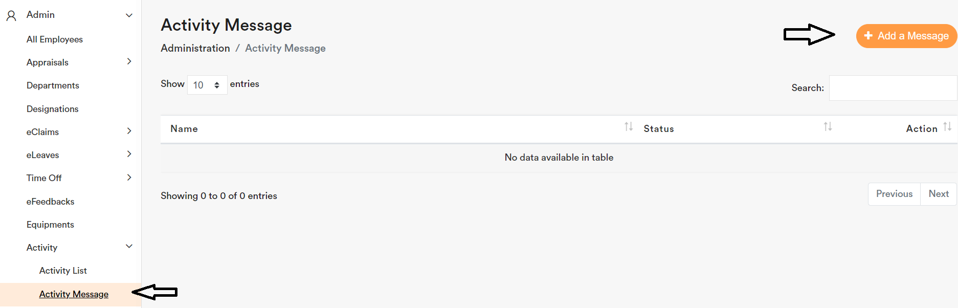 Activity Setup (Admin) 6