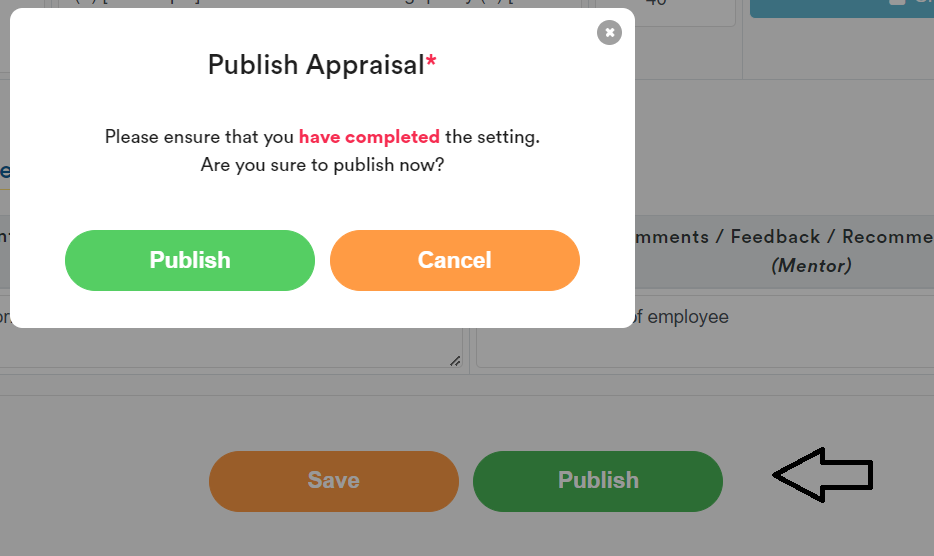 Appraisal Setup (Admin) 7