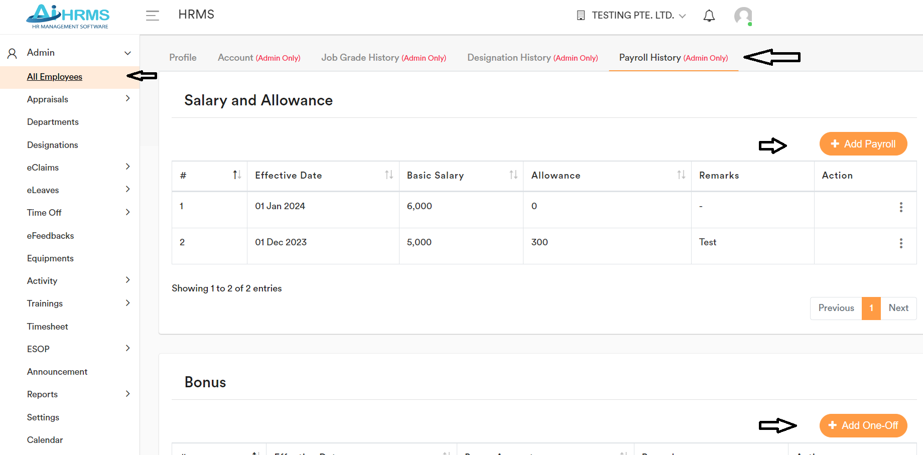 Key Features of AI HRMS 5